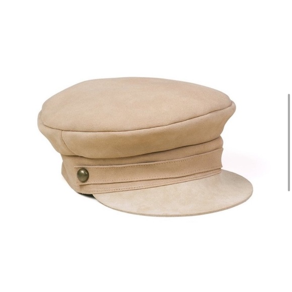 NEW Lack of Color “Lola” Taupe Suede Newsboy hat - Picture 3 of 10